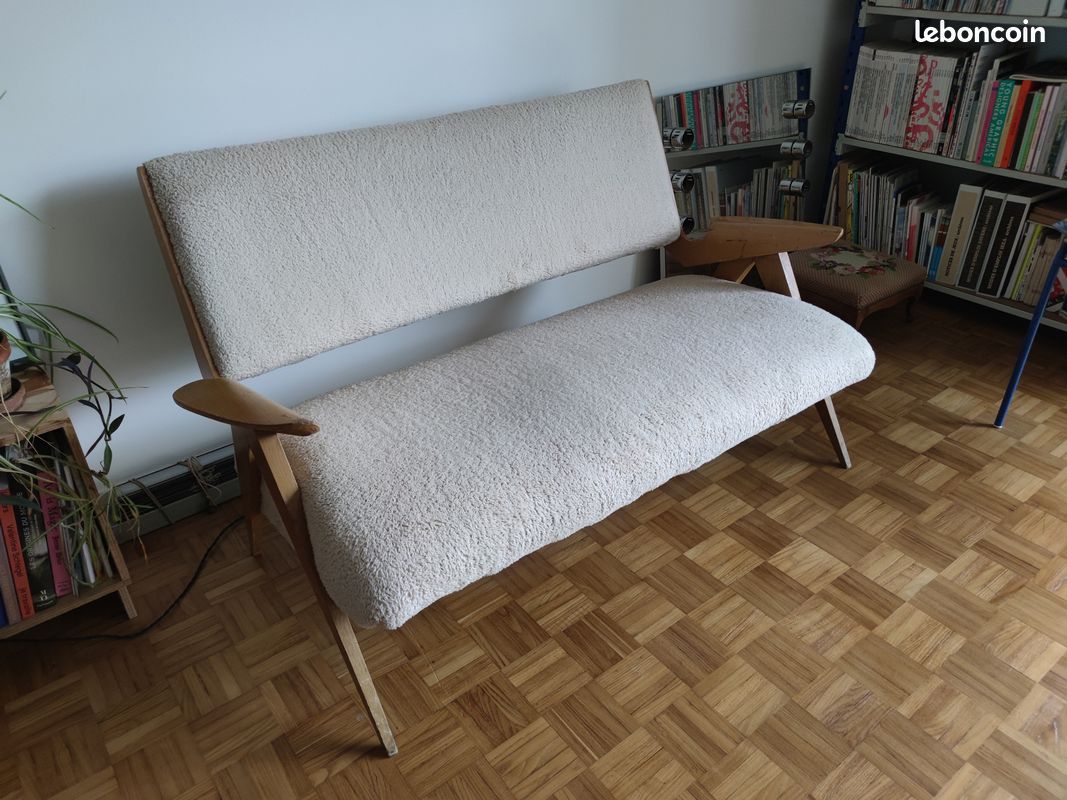 Canapé vintage style scandinave (image 2)