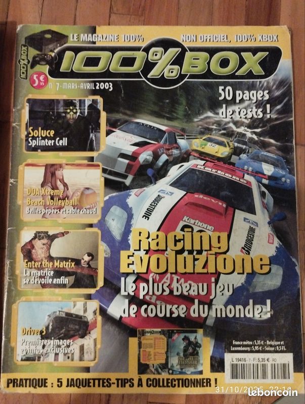 Player Spirit Magazine Jeux Vidéo Numéros 1/3/4 TBE