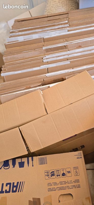 Gros lot Cartons de demenagement + bulle (image 1)
