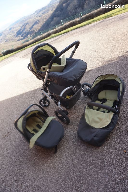 Aquatec Poussette Trio Looping Oakland Roues Poussette Trio