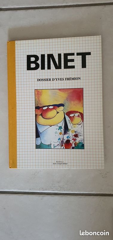 BD Binet Dossier d'Yves Fremion (image 1)