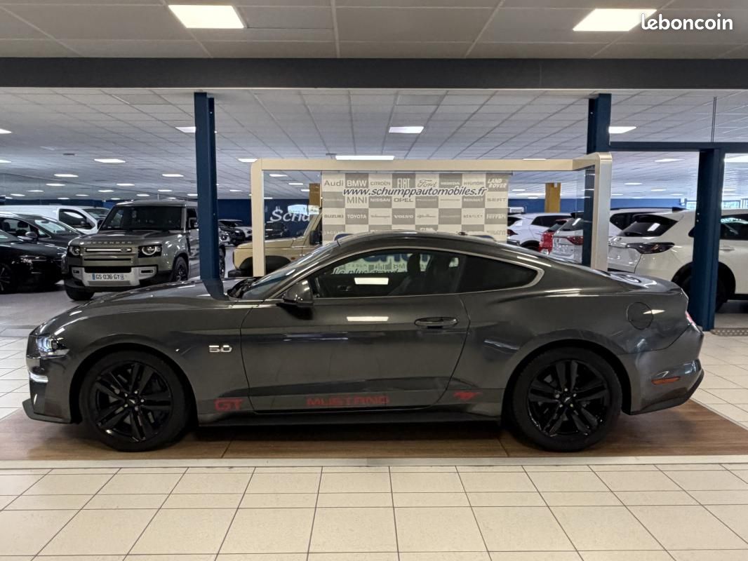 Ford Mustang GT 5.0 V8 450ch MALUS PAYE  9127KM (image 4)
