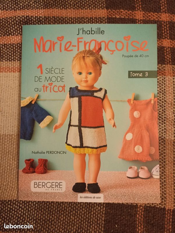 Livre tricot bergère de France j'habille Marie-Françoise (image 1)