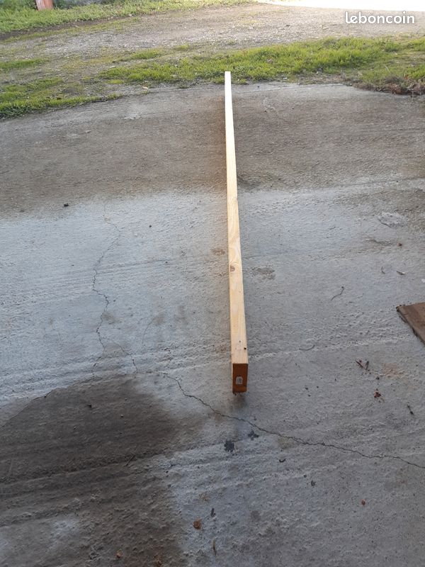 Vend rail et montant en bois pour isolation (image 1)