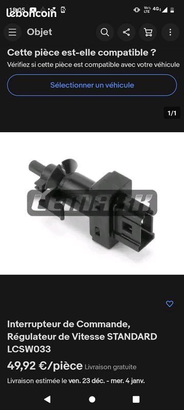 A9065450104 Mercedes-Benz Sprinter W906 Interrupteur D'éclairage, 10.00