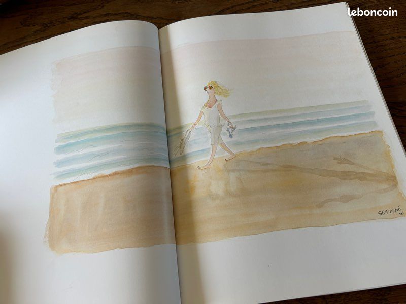 Livre rare Sempé Vacances (image 3)