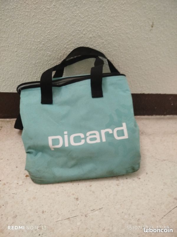 Sac isotherme glacière nylon Picard Accessoires Bagagerie