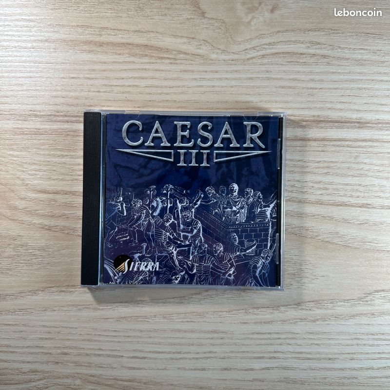 JEU CAESAR IV 4 STRATÉGIE GESTION PC CD ROM ANGLAIS NEUF SIERRA RARE