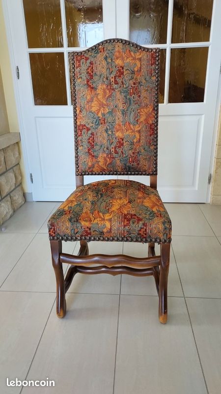Chaises style Louis XIII (image 1)