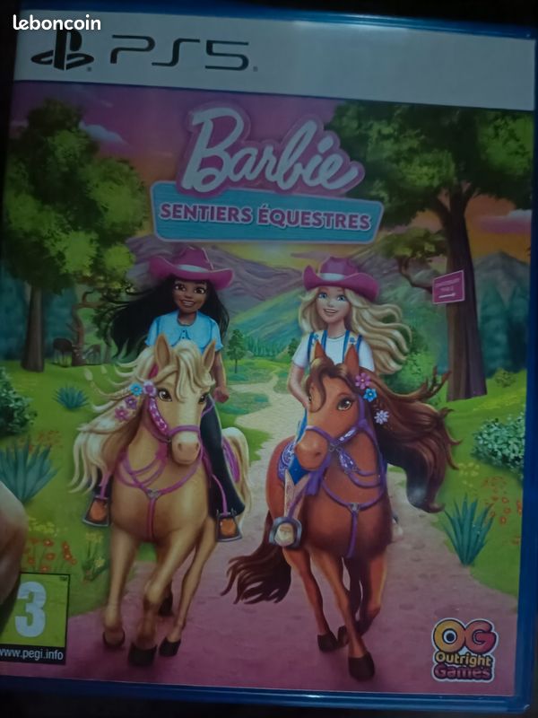 Barbie les sentiers équestres PlayStation 5 ps5 jeu neuf ab prix ferme (image 1)