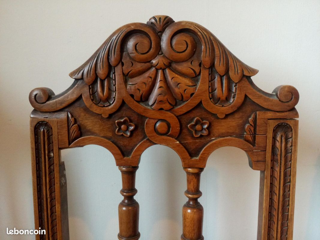 Lot de 4 chaises Henri 2 (image 3)