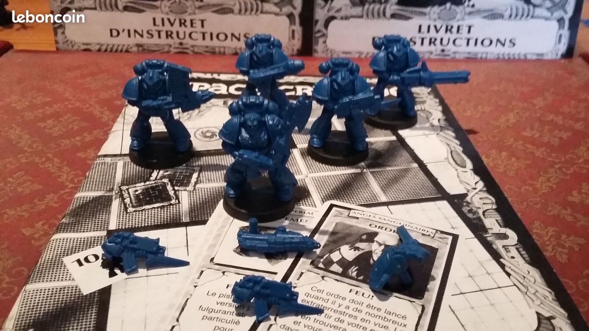 Jeux Space cruisade : escouade Space marine (image 2)