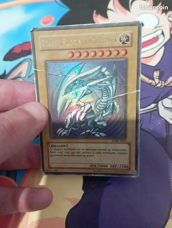 Dragon blanc aux yeux bleus yu gi oh DDK-F001 - Collection