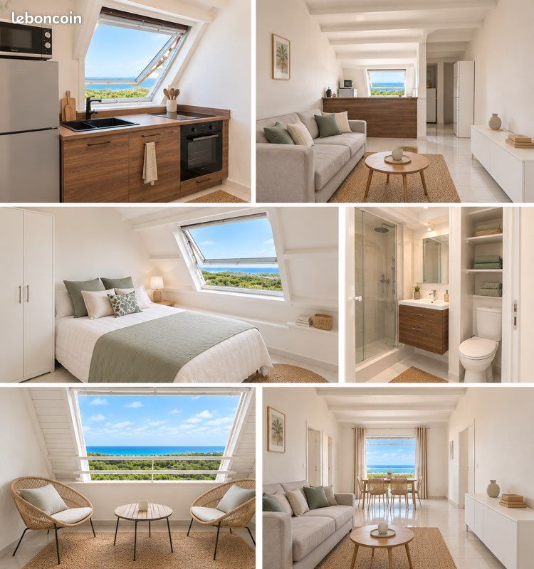 Appartement 2 pièces 39 m² · à Le Gosier · 39 m² · 1 050 €/mois
