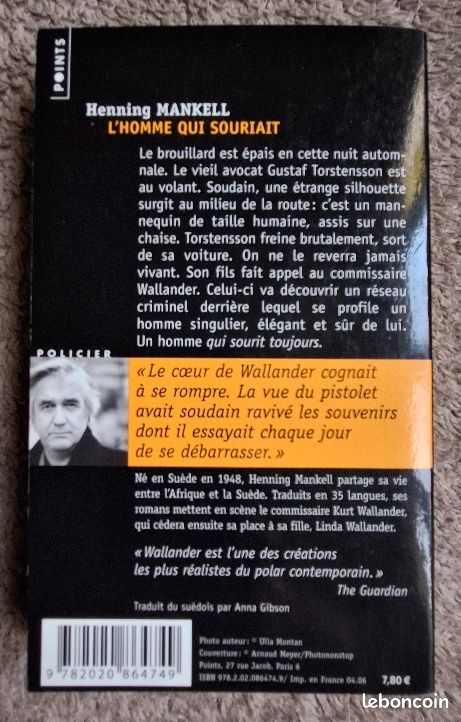 Henning MANKELL – Plusieurs titres, tarif dégressif – LH94 (image 7)