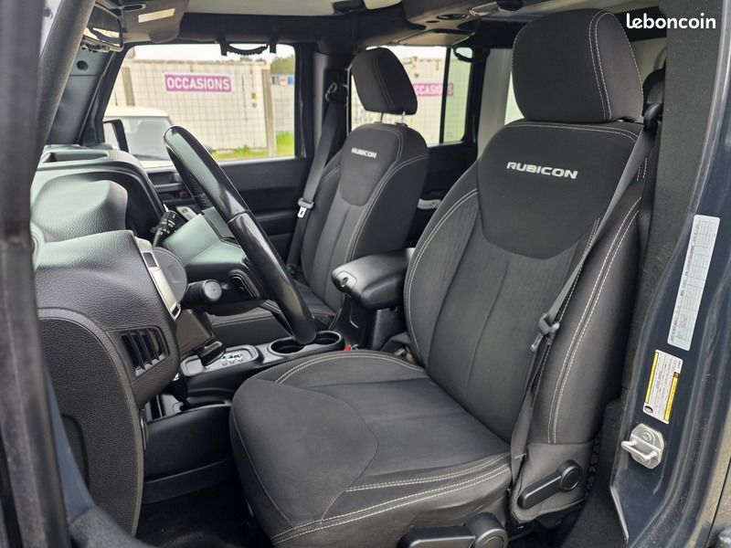 Jeep Wrangler JK Unlimited 3.6 V6 284ch Rubicon BVA E85 *137500kms (image 4)