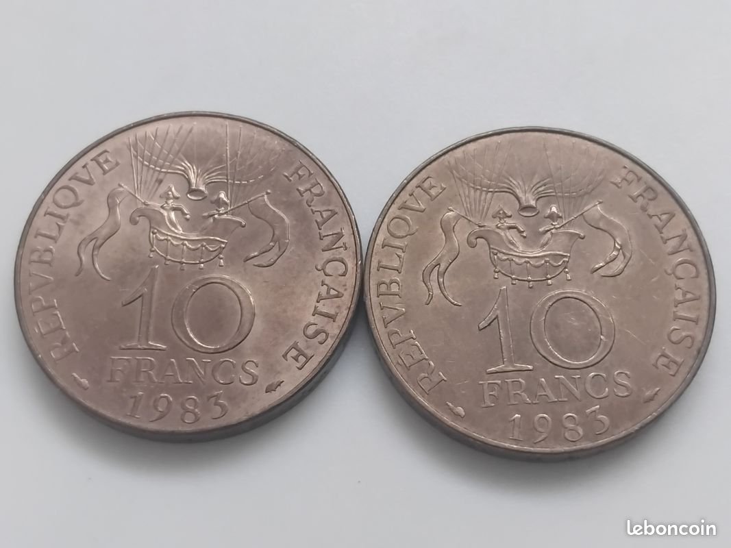 10 francs Conquête de l’Espace 1983 F.367/2 fmd_850376 Modernes