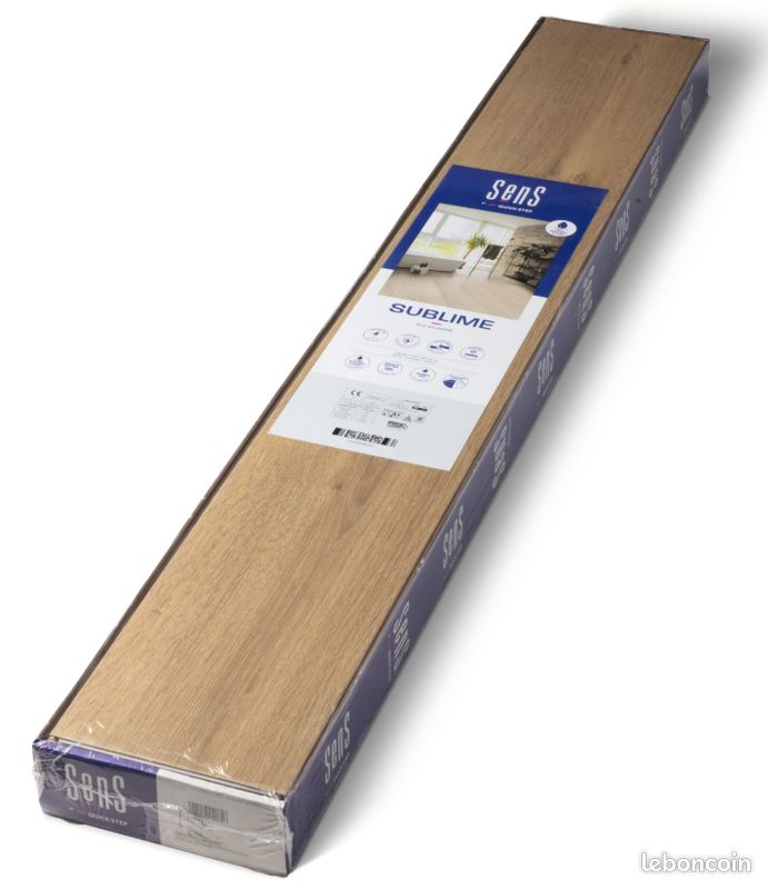 Botte sols stratifié Quick step jasmin encore emballée - env 2m² (image 1)