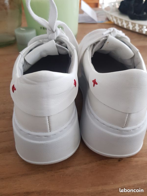 Basket blanche 37 marque Gio+ prix magasin + 130 euros (image 6)
