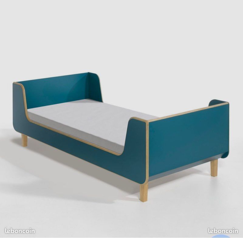 Lit drakkar enfant ou banquette lit d'appoint (image 1)