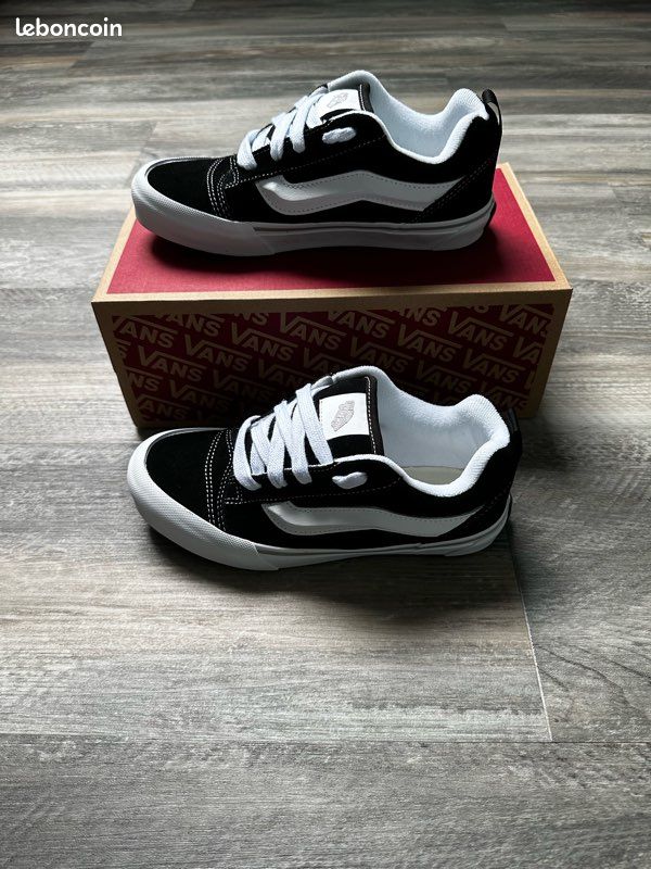 Vans Knu Skool Noir Neuf Pointure 36,5 Chaussures