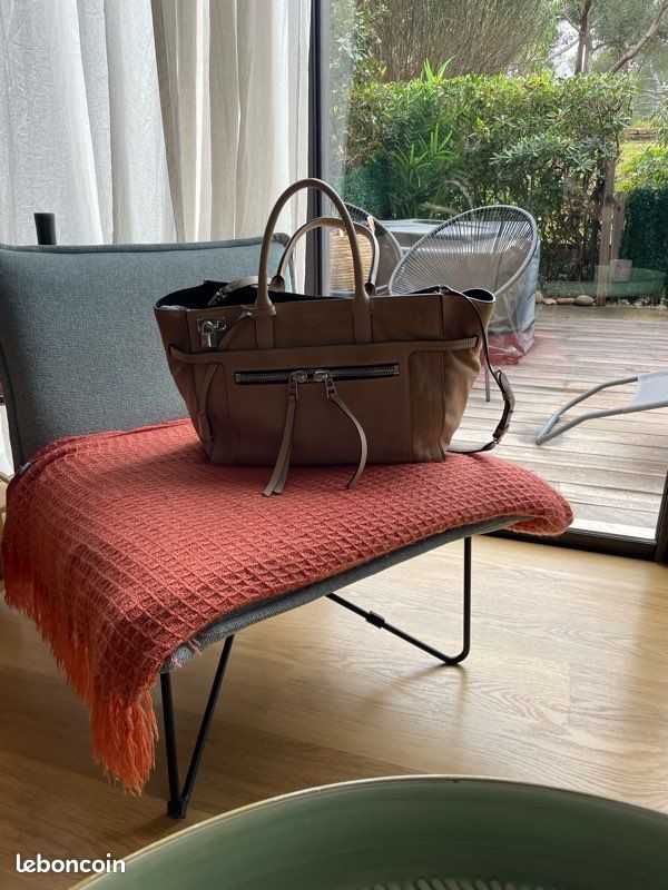 Brown Sac Candide Medium Zip Suede Zadig Et Voltaire Sac Candide Shop