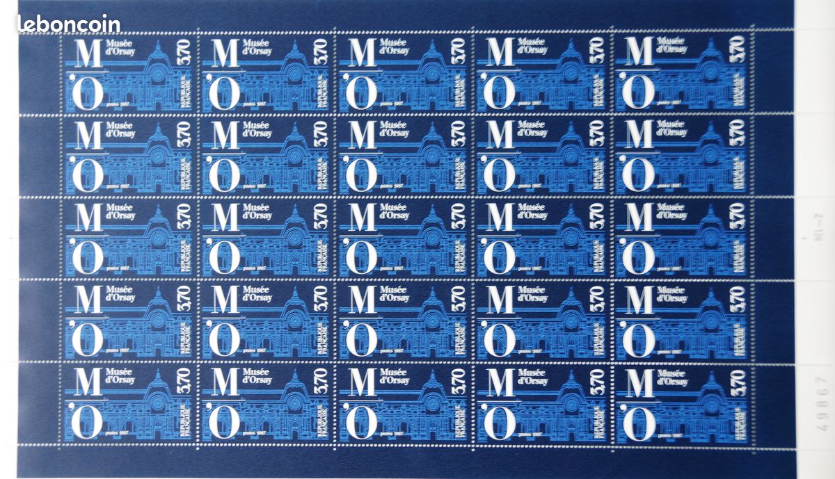 Feuilles de Timbres Neufs-Lot 3 (image 3)