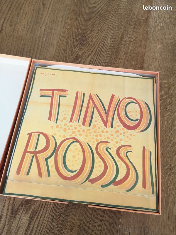 Complet, Superbe coffret de 13 vinyles, intégrale de Tino Rossi de 1932 à 1937 en super état (image 3)