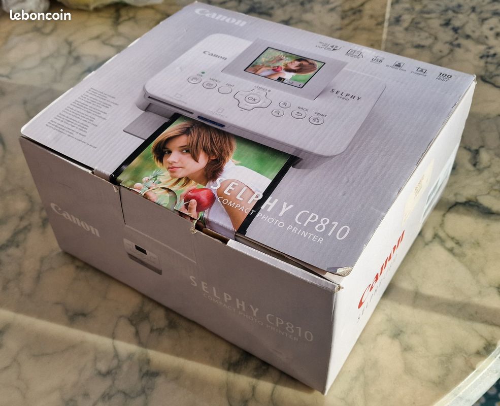 Imprimante photos portable "canon selphy cp810" (image 1)