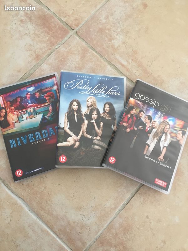 DVD Gossip Girl, Riverdale et Pretty Little Liars (image 1)