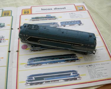 Locomotive Diesel Jouef BB 67001 - Modèle Motorisé 3 Pôles, Occasion Avec Coffret