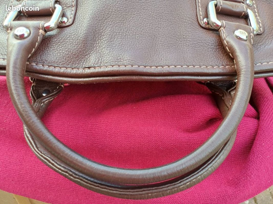 SAC CUIR TOMMY HILFIGER - vintage (image 5)
