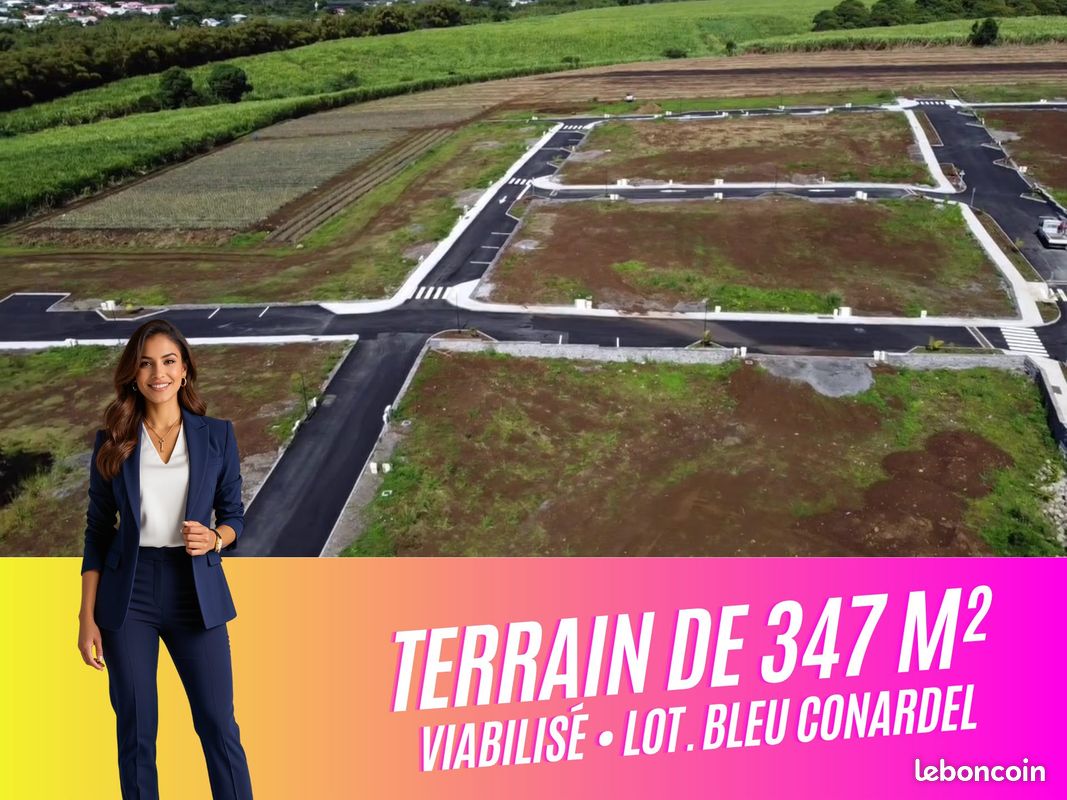 Terrain 347 m² · à Saint-Benoît · 347 m² · 108 600 €