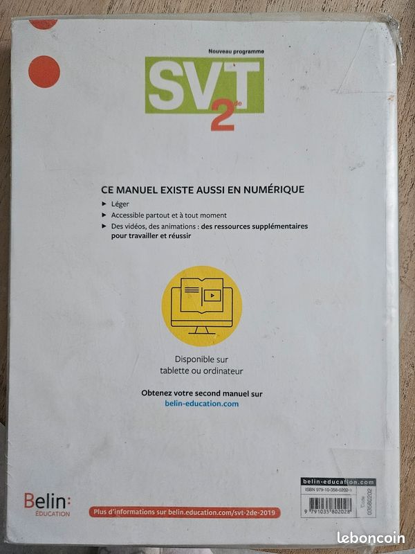 Manuel scolaire svt 2nde (image 3)