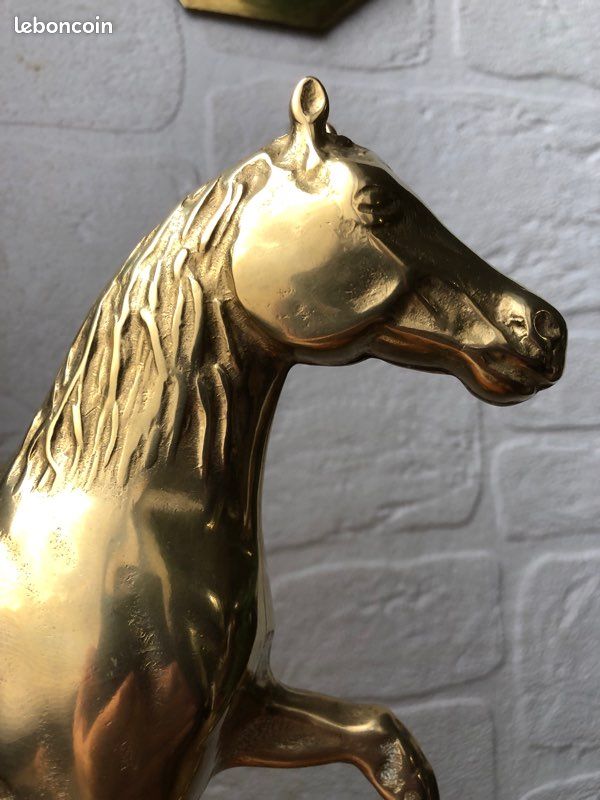 Pic à Sabot Cheval EPONA Ltd – Laiton Massif – Vintage 1996 – Occasion