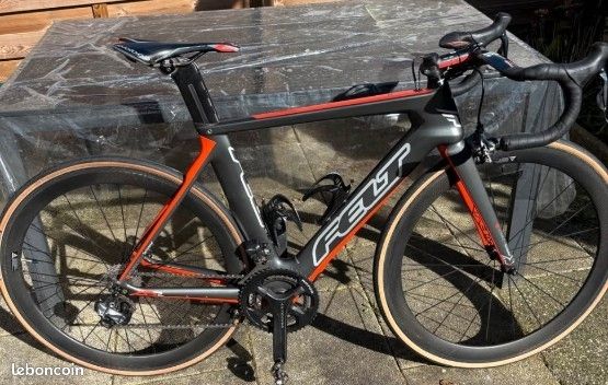 Cadre Vélo Course Felt F5 Carbone - Taille 54, Avec Fourche, Groupe SRAM Red 22