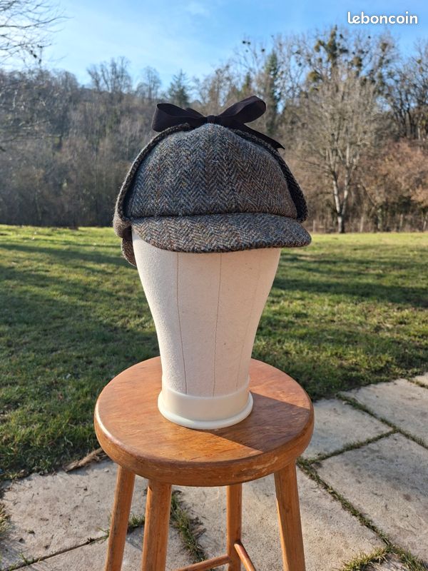 Chapeau Tweed's Coton Rose Bord Roulé - Taille Unique - Neuf Sans étiquette