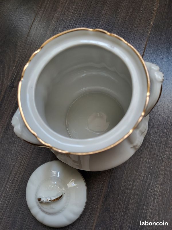 Sucrier en porcelaine de Limoges (image 3)