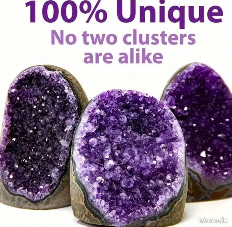 Lot De 10 Pierres Brutes Améthyste Violette - AA+, Naturelles, Taille 10-13 Mm