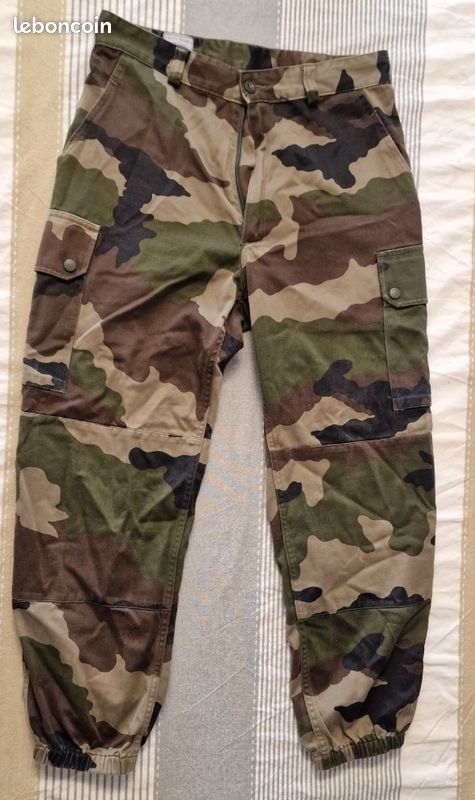 Pantalon treillis Armée française – Paul Boyé – Taille 80M (image 2)
