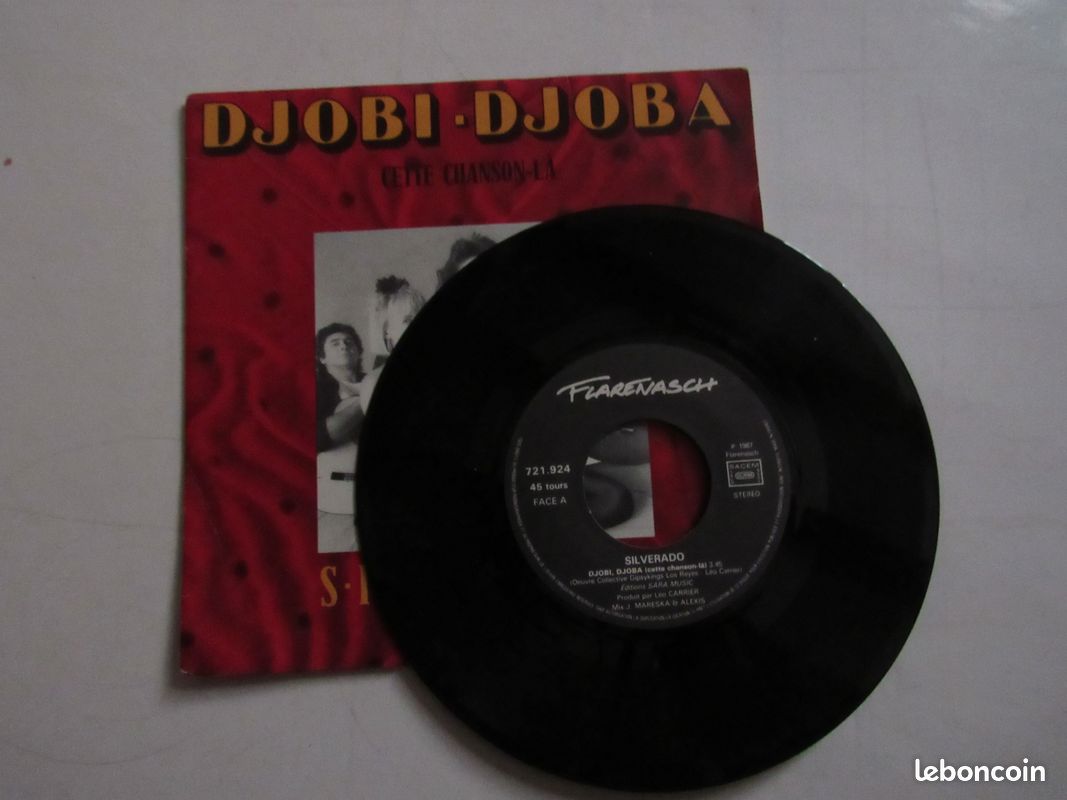 Disque 45 tours Silverad. Djobi Djoba (image 3)