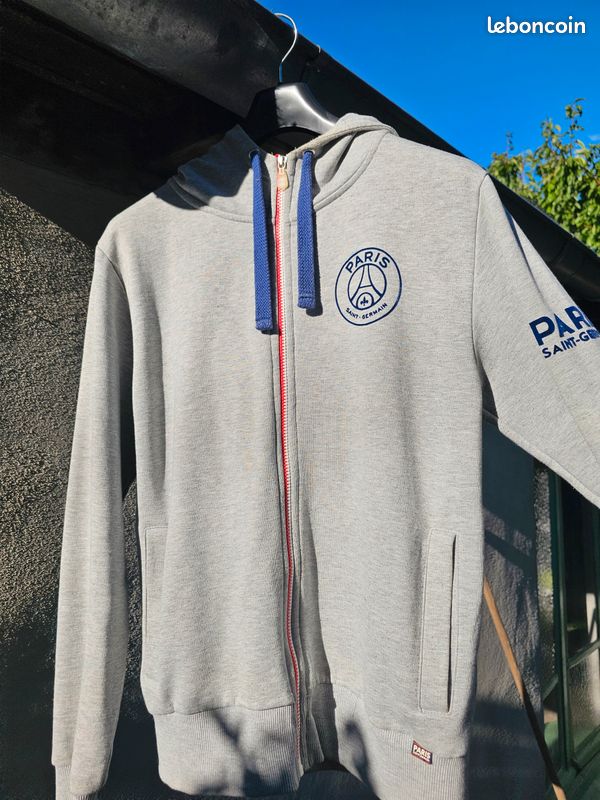 Veste à capuche Paris SG - Quasi NEUF - Taille M (image 2)