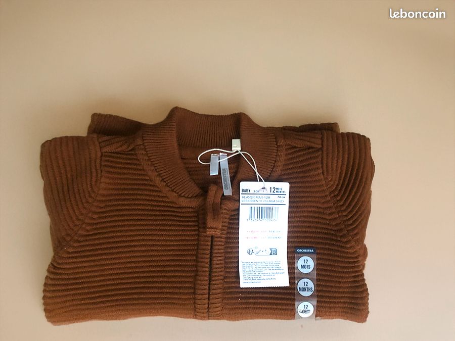 Sweat chaud zippé, garçon 12 mois + (image 5)