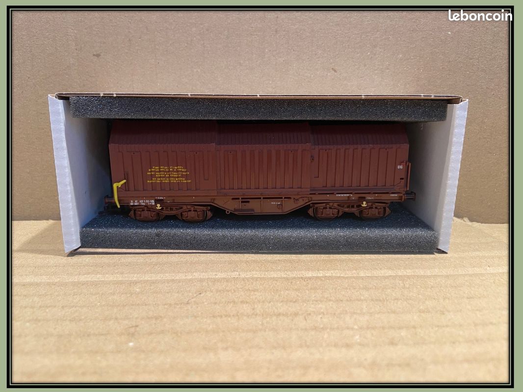 3 wagons toit ouvrant sncf ROCO-77020 - UTM Modélisme Ferroviaire