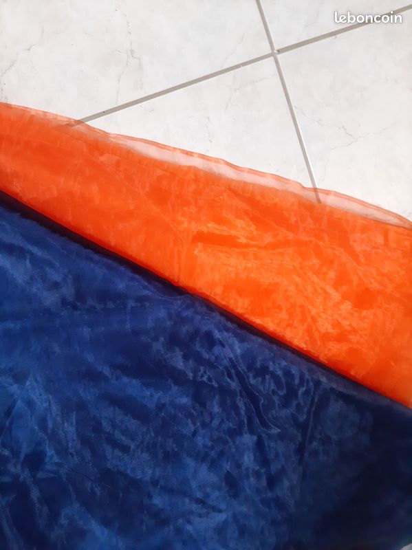 NAPPES BLEUE et ORANGE (image 1)
