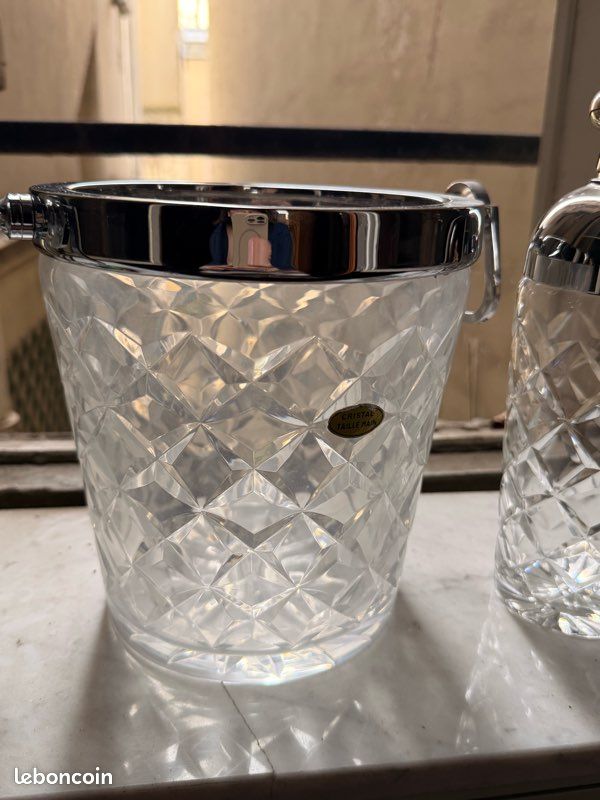 Seau à champagne cristal (image 1)
