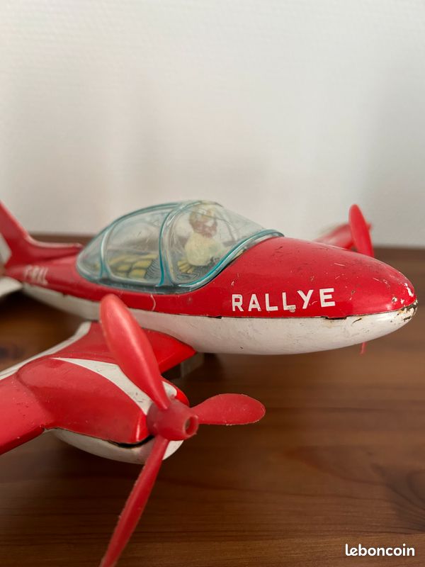 Avion joustra à friction super rallye F.EKI 58 - Collection