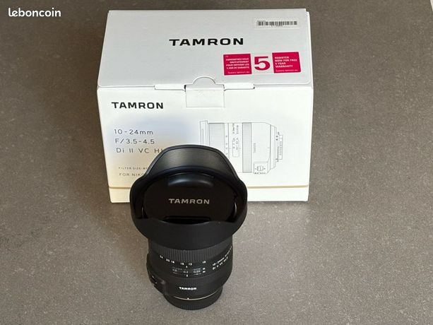 Objectif Tamron SP AF 10-24mm F/3.5-4.5 Di - Monture Nikon F - Très Bon état
