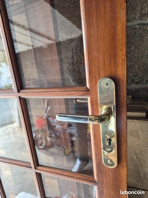 Ensemble double portes vitrées (image 2)