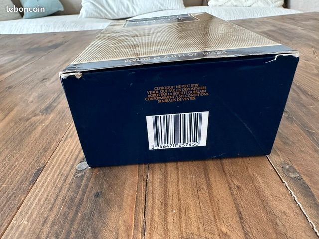 Shalimar Guerlain Flacon vide 200 ml avec sa boite (image 17)